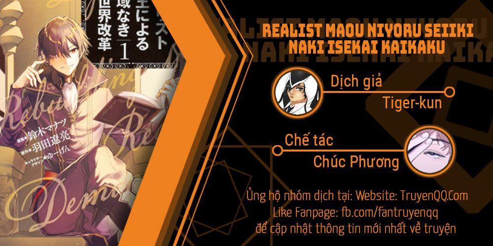 Realist Maou Niyoru Seiiki Naki Isekai Kaikaku 10 trang 0