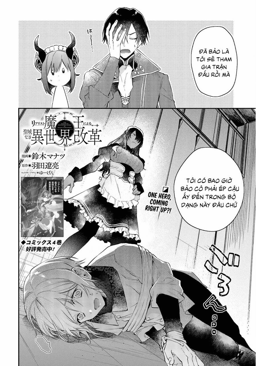 Realist Maou Niyoru Seiiki Naki Isekai Kaikaku 28 trang 2