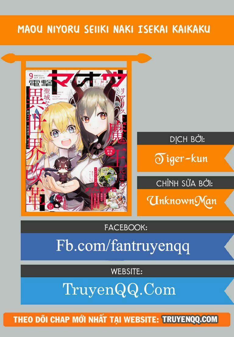 Realist Maou Niyoru Seiiki Naki Isekai Kaikaku 3 trang 0