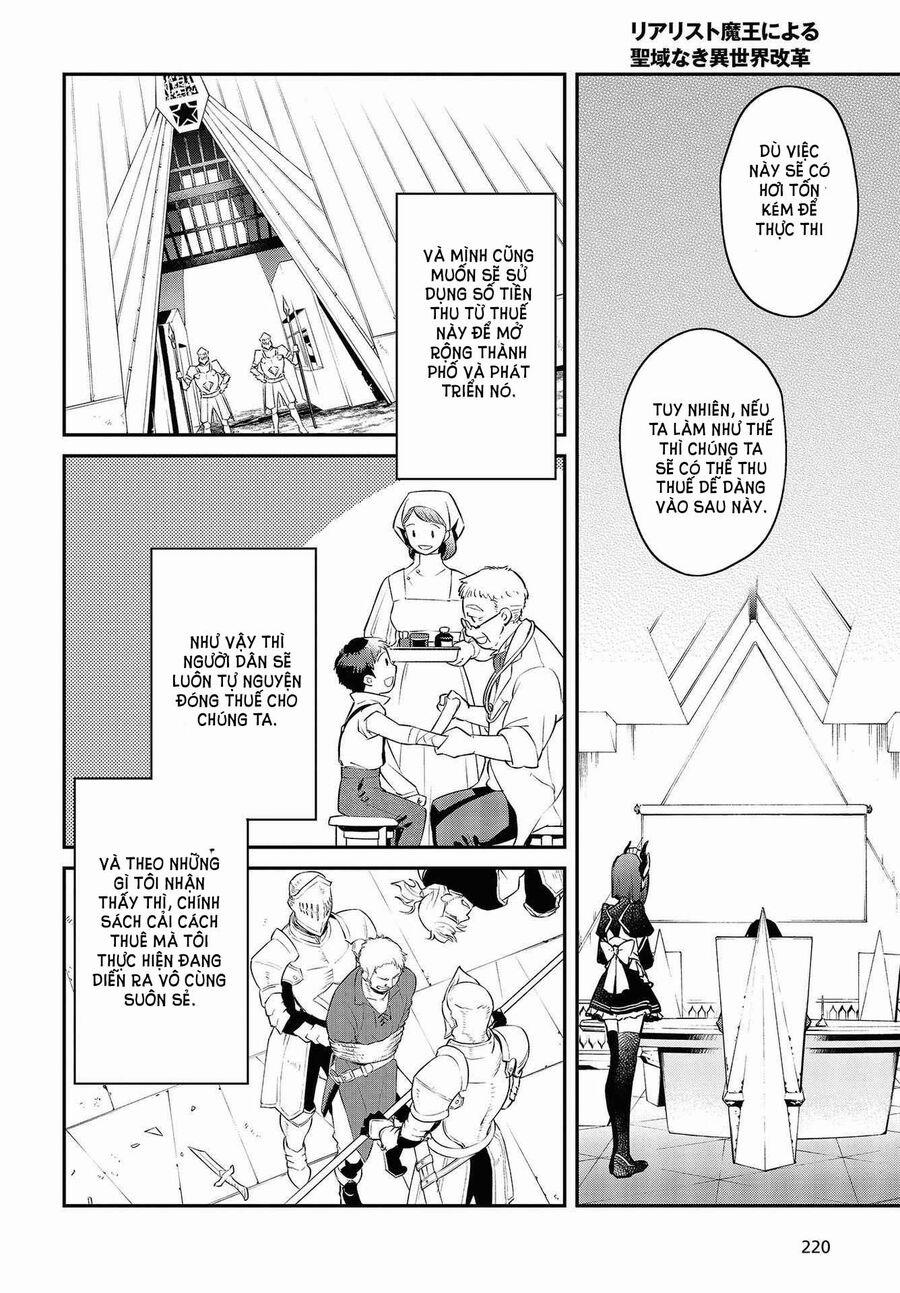 Realist Maou Niyoru Seiiki Naki Isekai Kaikaku 33 trang 8