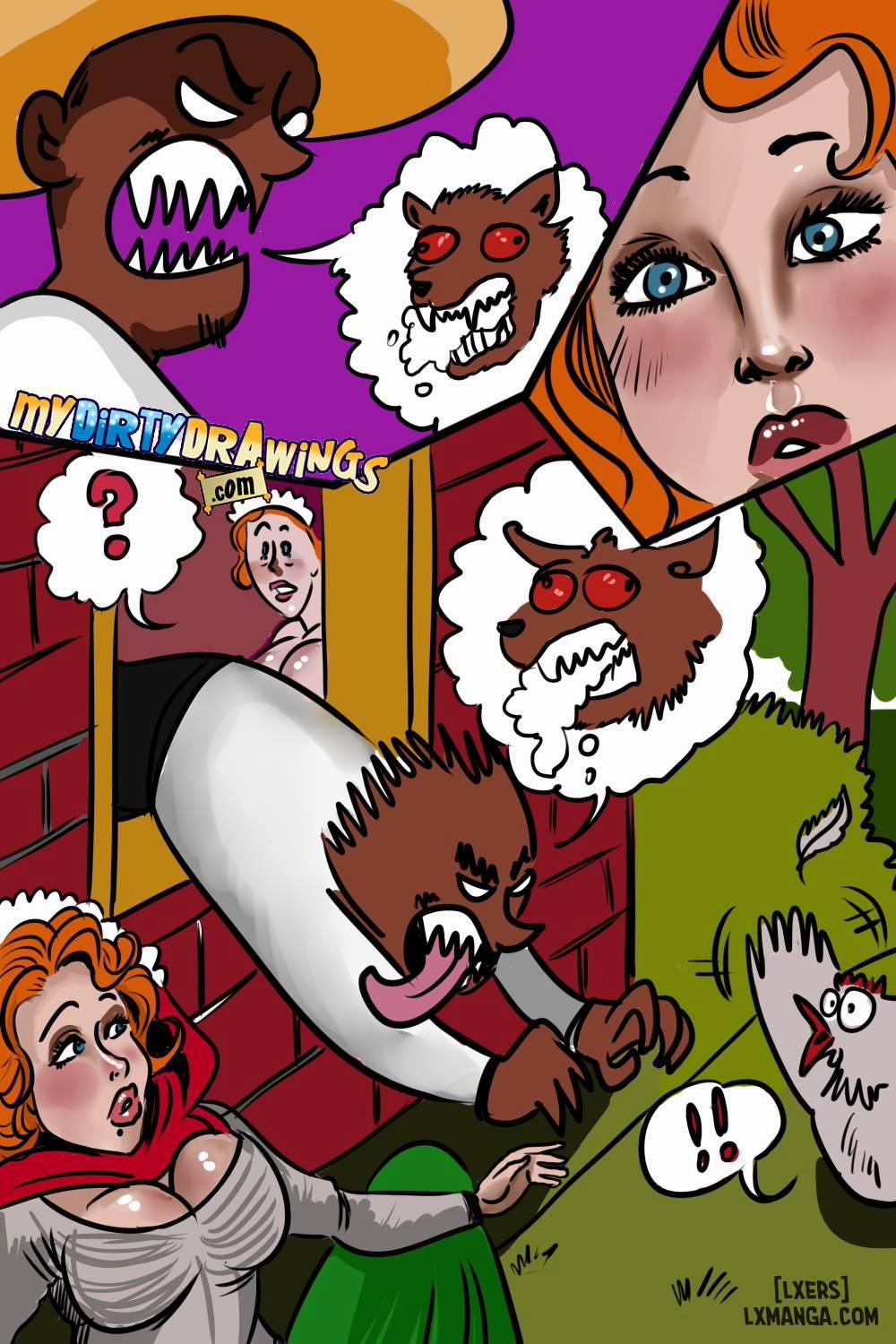 Red Riding Hoe Oneshot trang 35