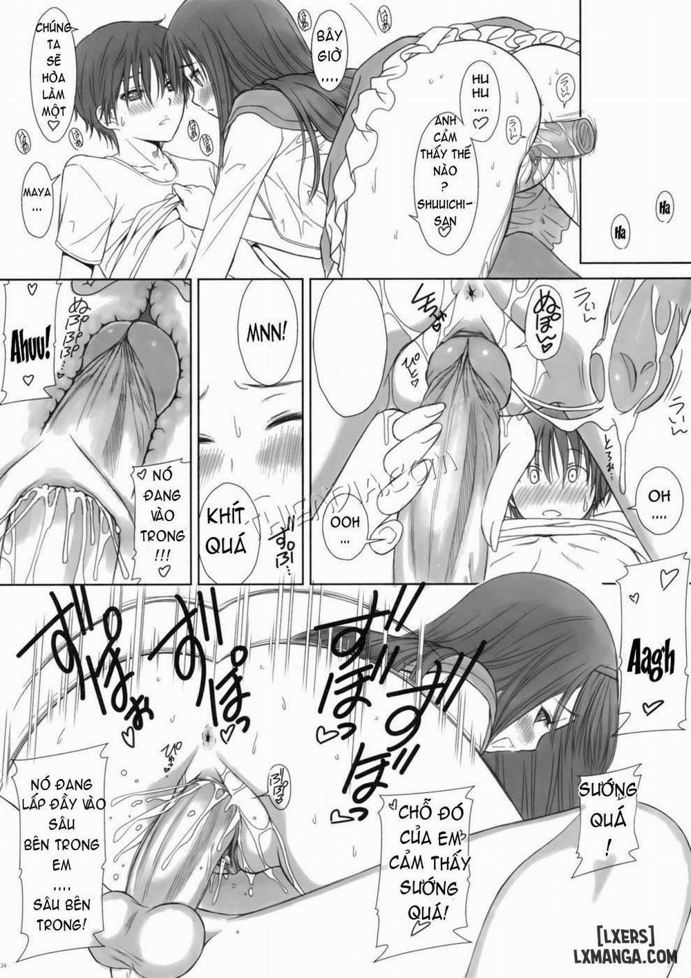 Reiko-san to Mayo-chan no Koto wo Omotte Itara Oneshot trang 22