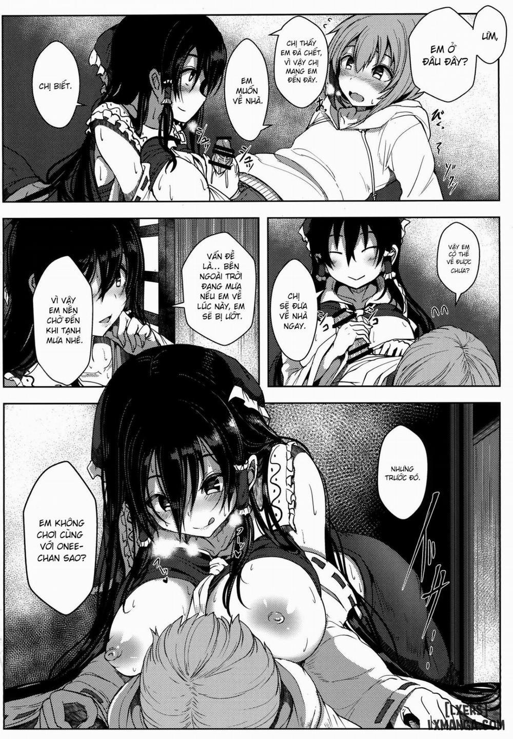 Reimu-san no Ecchi na Hon Oneshot trang 3
