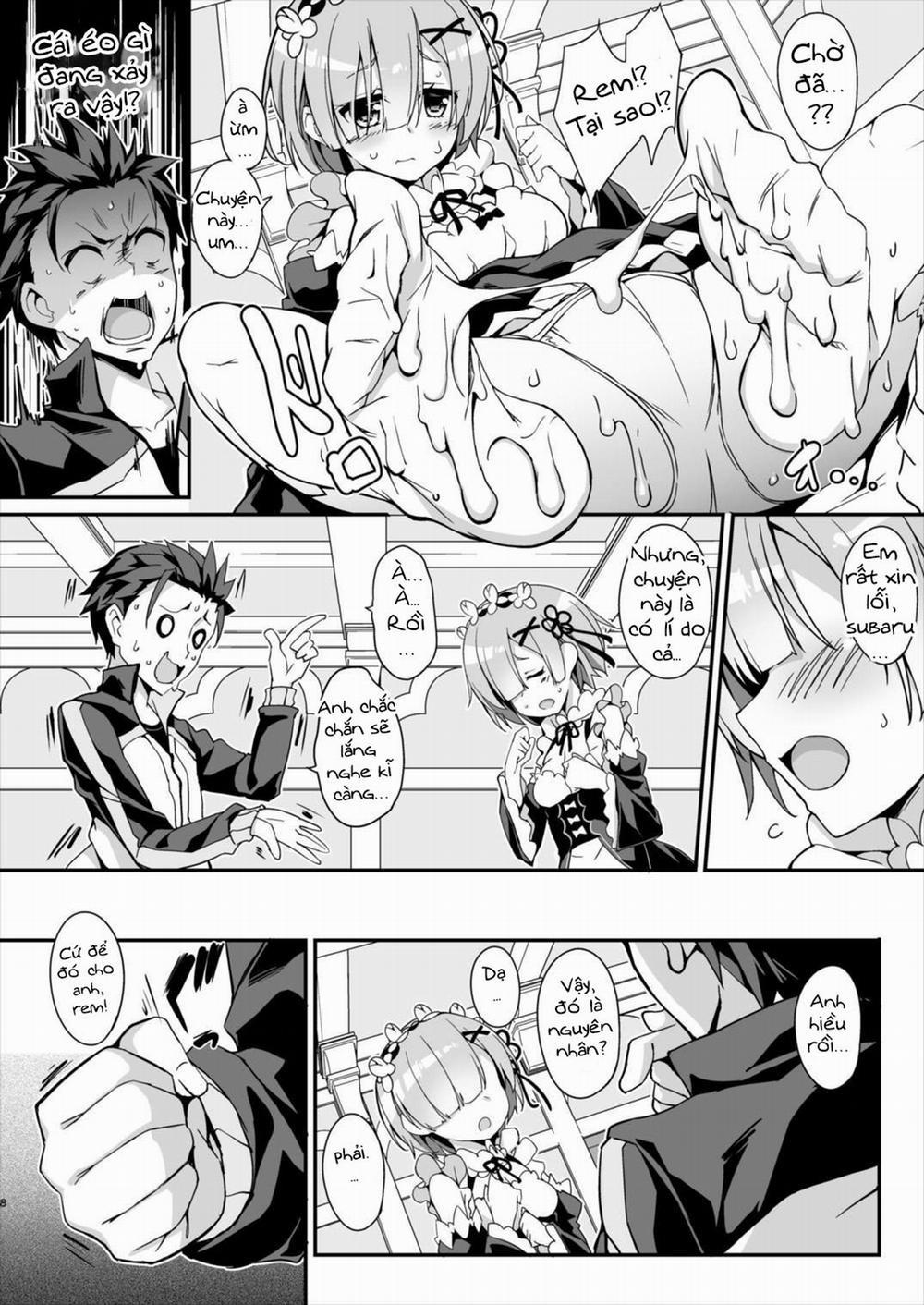 Rem Kara Hajimeru Okusurizukuri (Re:Zero) Oneshot trang 8