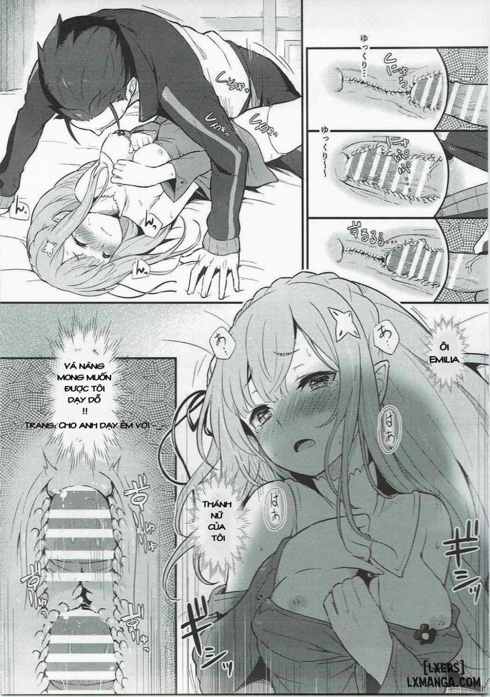 Rem no Emilia Kuttsuke Daisakusen Oneshot trang 15