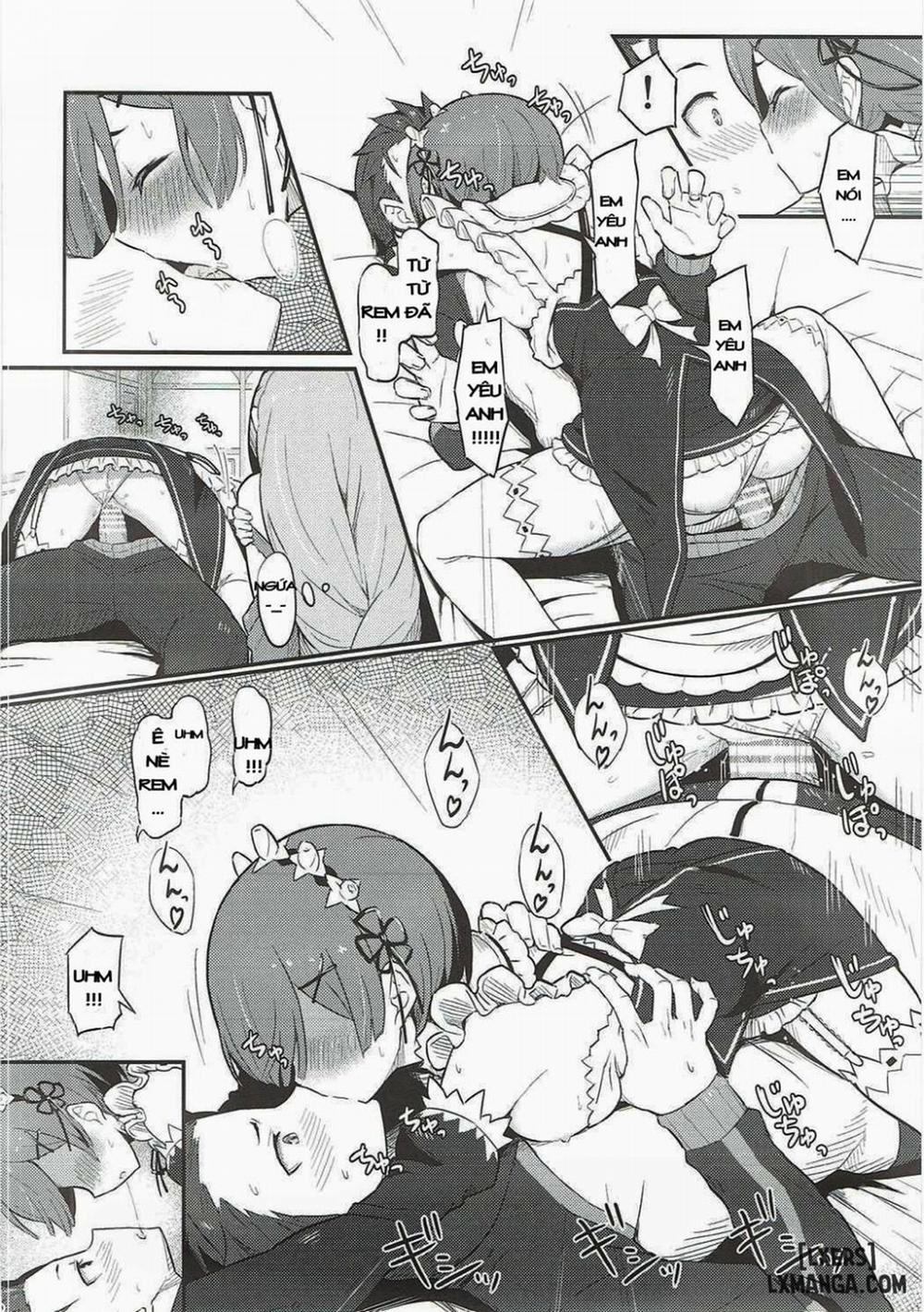 Rem no Emilia Kuttsuke Daisakusen Oneshot trang 22