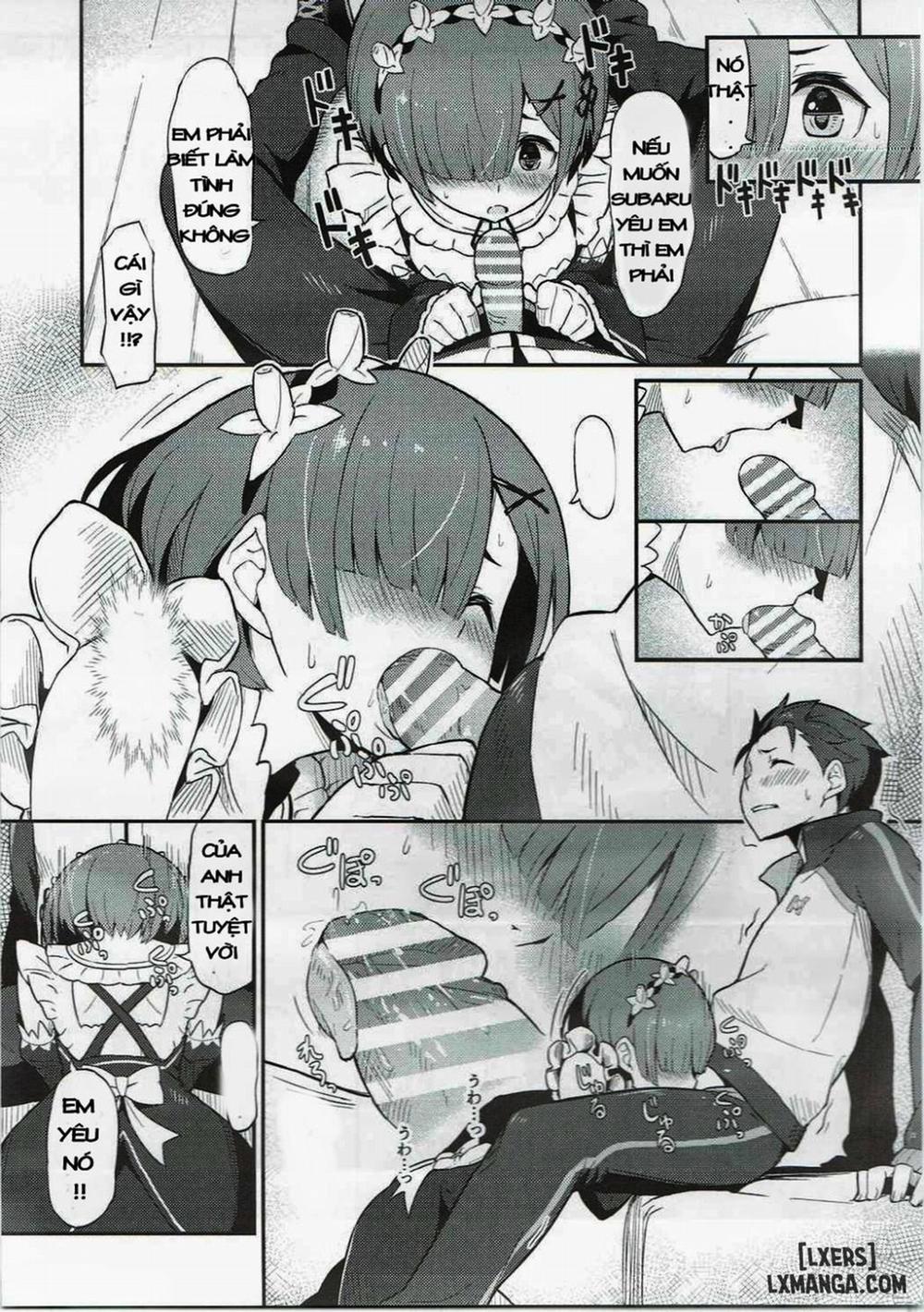 Rem no Emilia Kuttsuke Daisakusen Oneshot trang 7