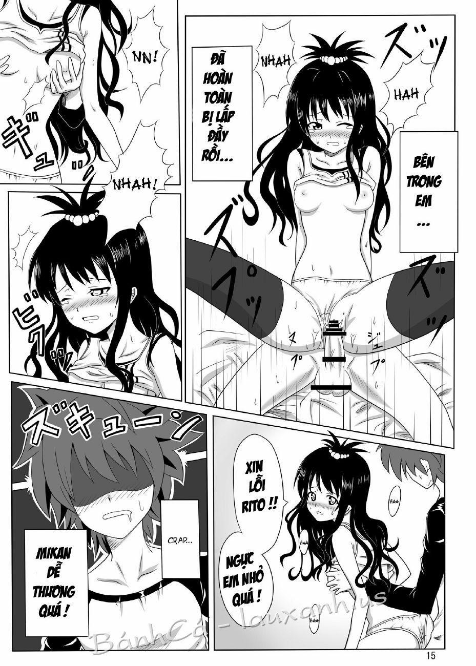 Rennyuu Mikan (To Love-Ru) Oneshot trang 13