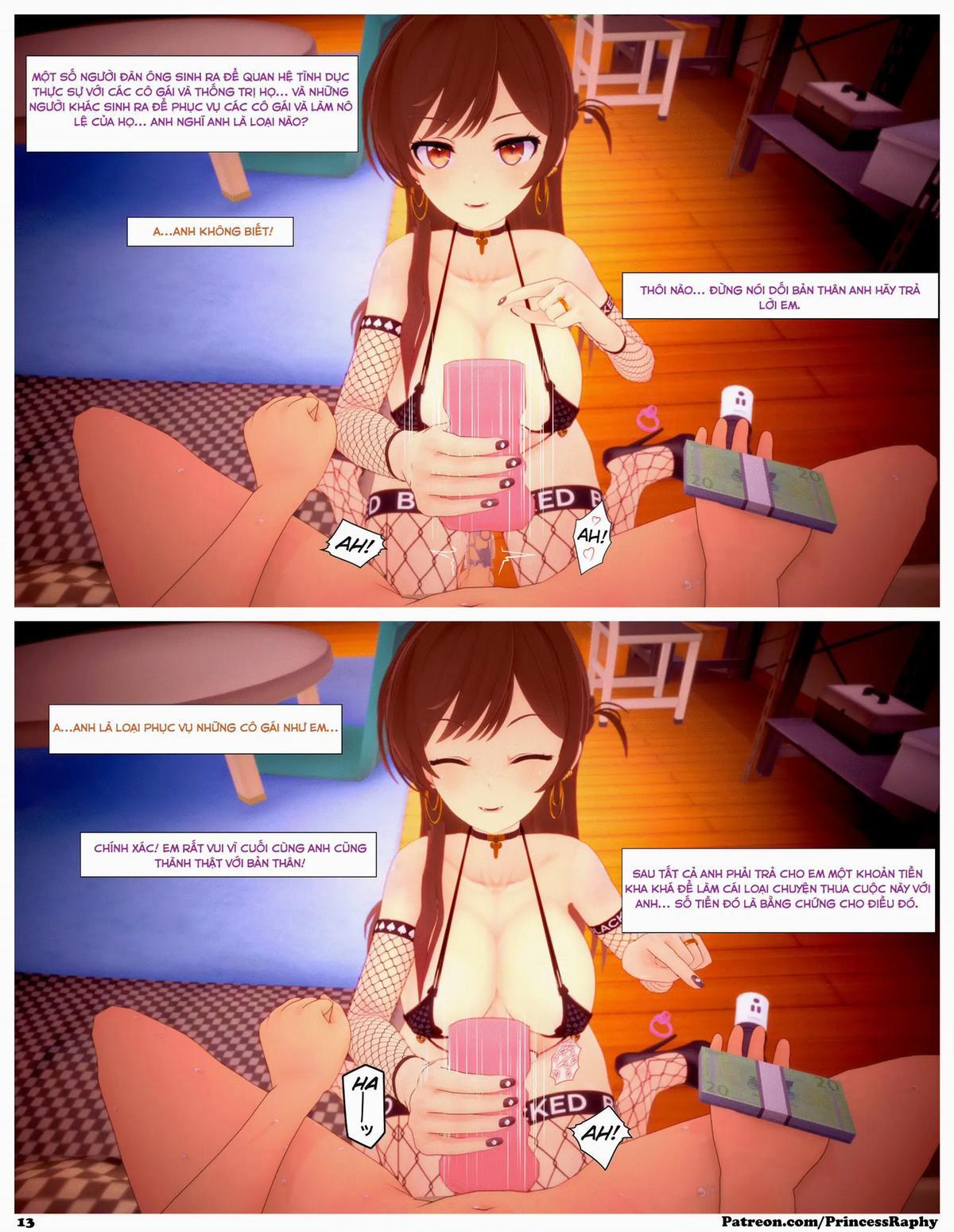 Rent A Blacked Girlfriend OneShot trang 14