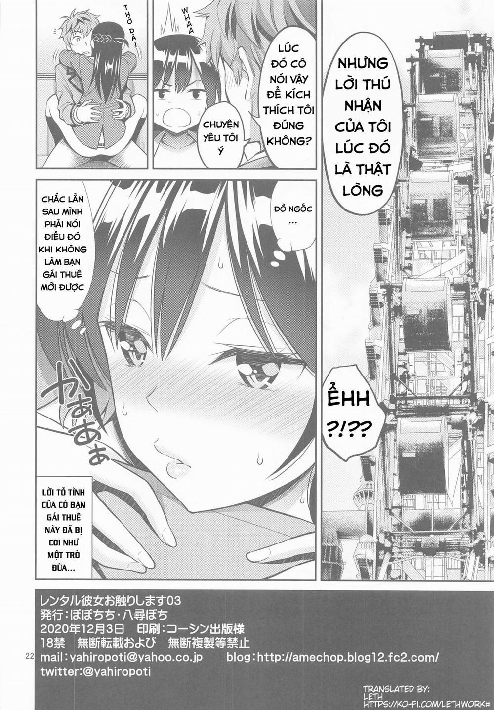 Rental Kanojo Osawari Shimasu 3 trang 21