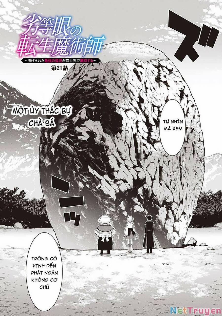 Rettou Gan No Tensei Majutsushi ~ Shiitage Rareta Saikyou No Minashigo Ga Isekai De Musou Suru 21 trang 2