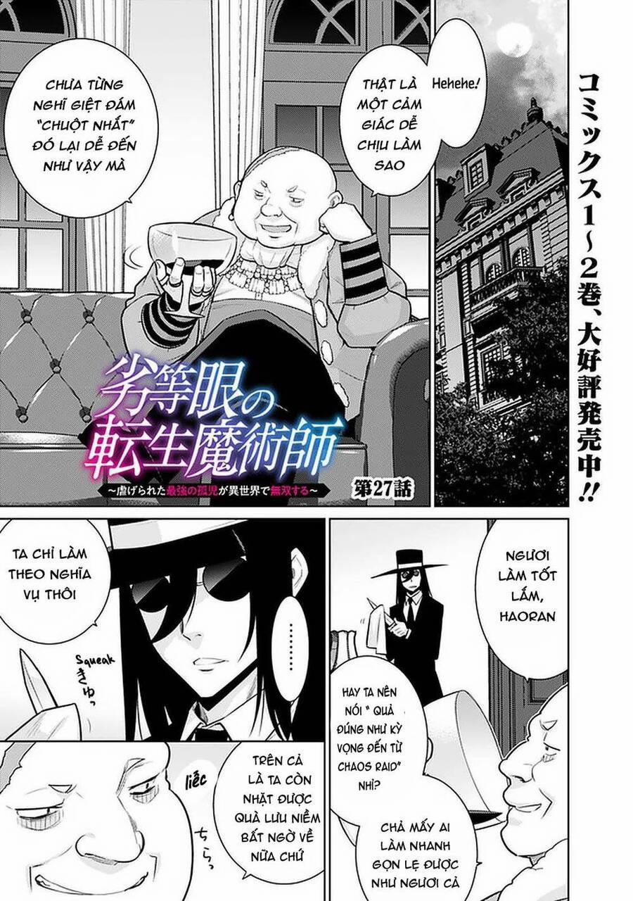 Rettou Gan No Tensei Majutsushi ~ Shiitage Rareta Saikyou No Minashigo Ga Isekai De Musou Suru 27 trang 1