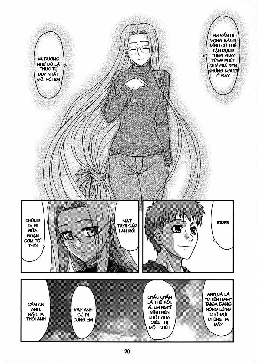 Ride On Dream (Fate Hollow Ataraxia) Oneshot trang 18