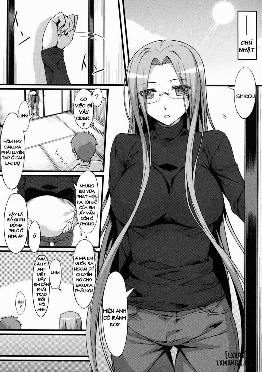 Rider san to Gakusei Fuku Oneshot trang 2