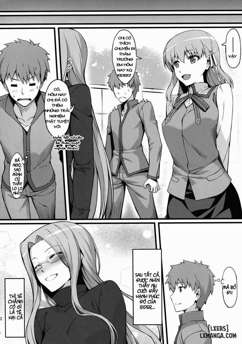 Rider san to Gakusei Fuku Oneshot trang 21