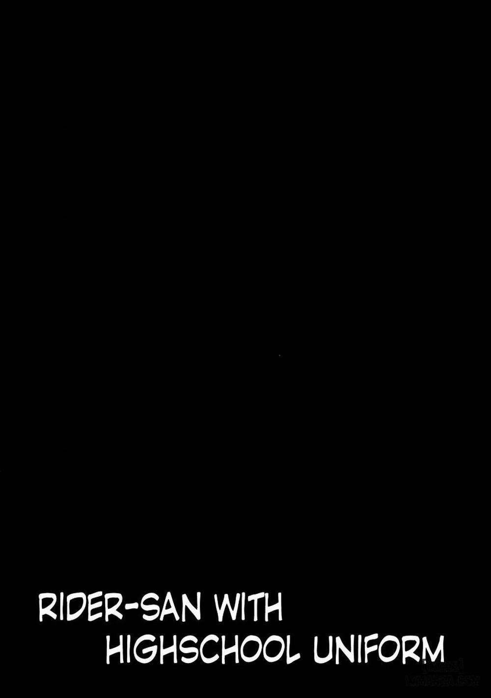 Rider san to Gakusei Fuku Oneshot trang 22