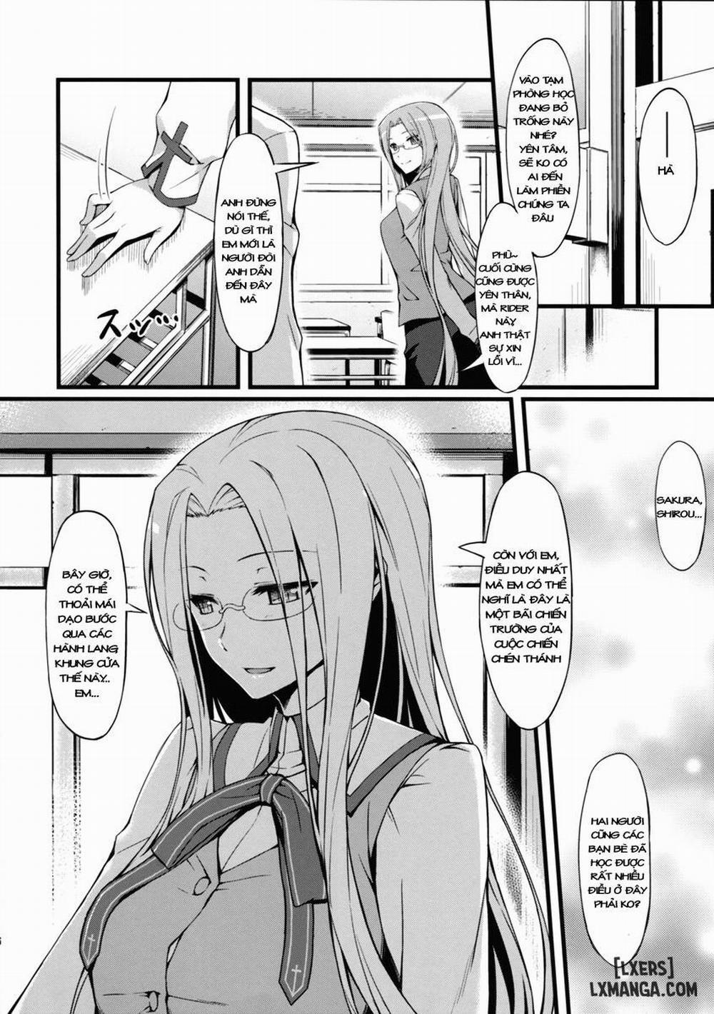 Rider san to Gakusei Fuku Oneshot trang 5