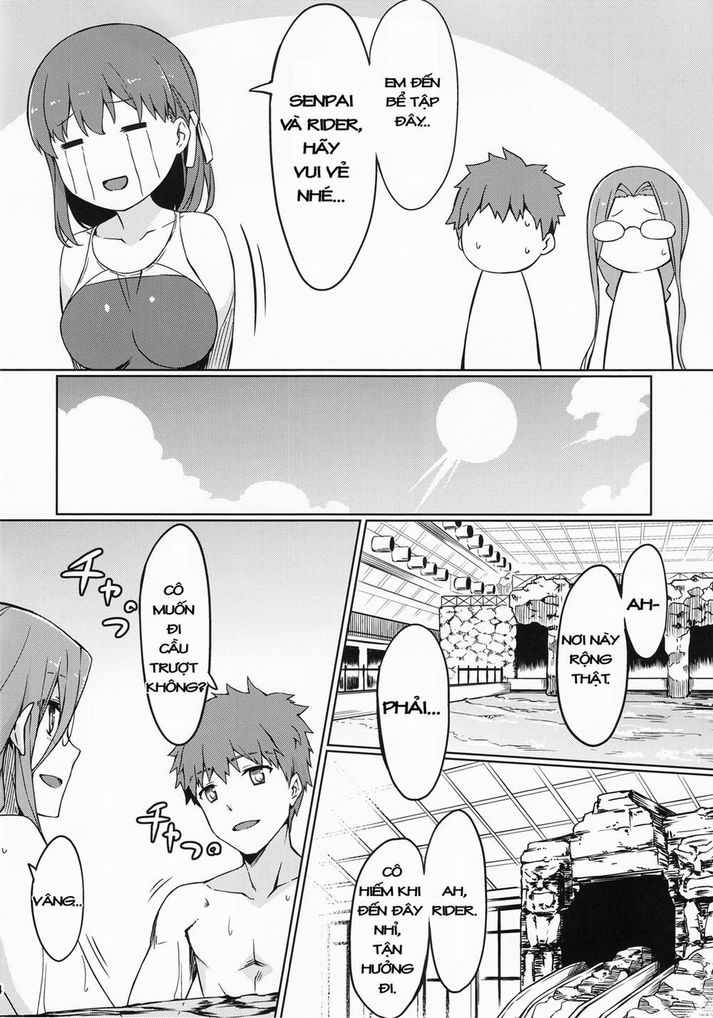 Rider-San To Kyouei Mizugi. (Fate Stay Night) Oneshot trang 5