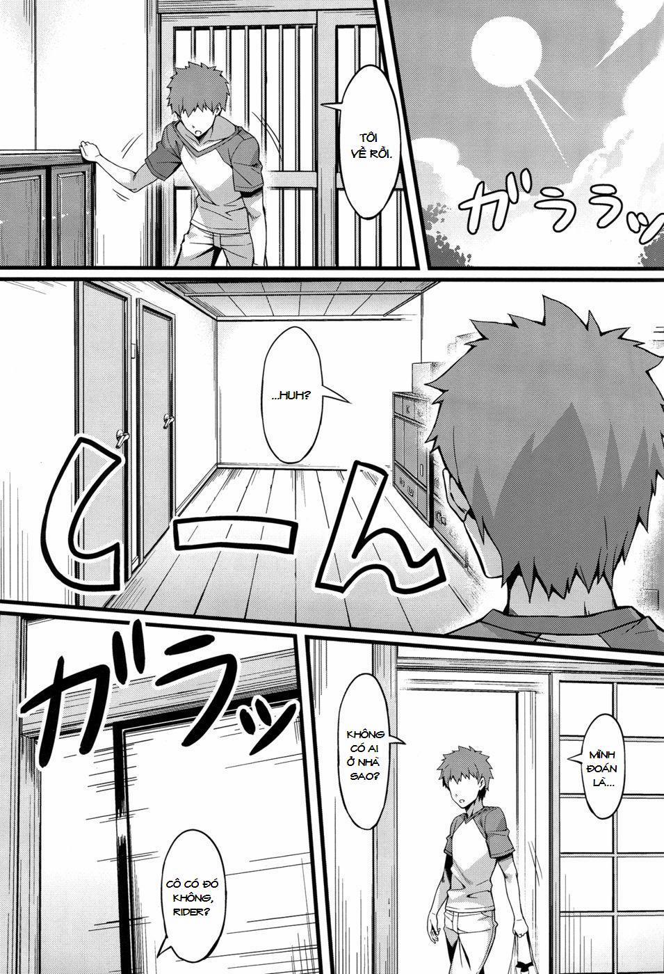 Rider-San To Maid Fuku. (Fate Stay Night) Oneshot trang 4
