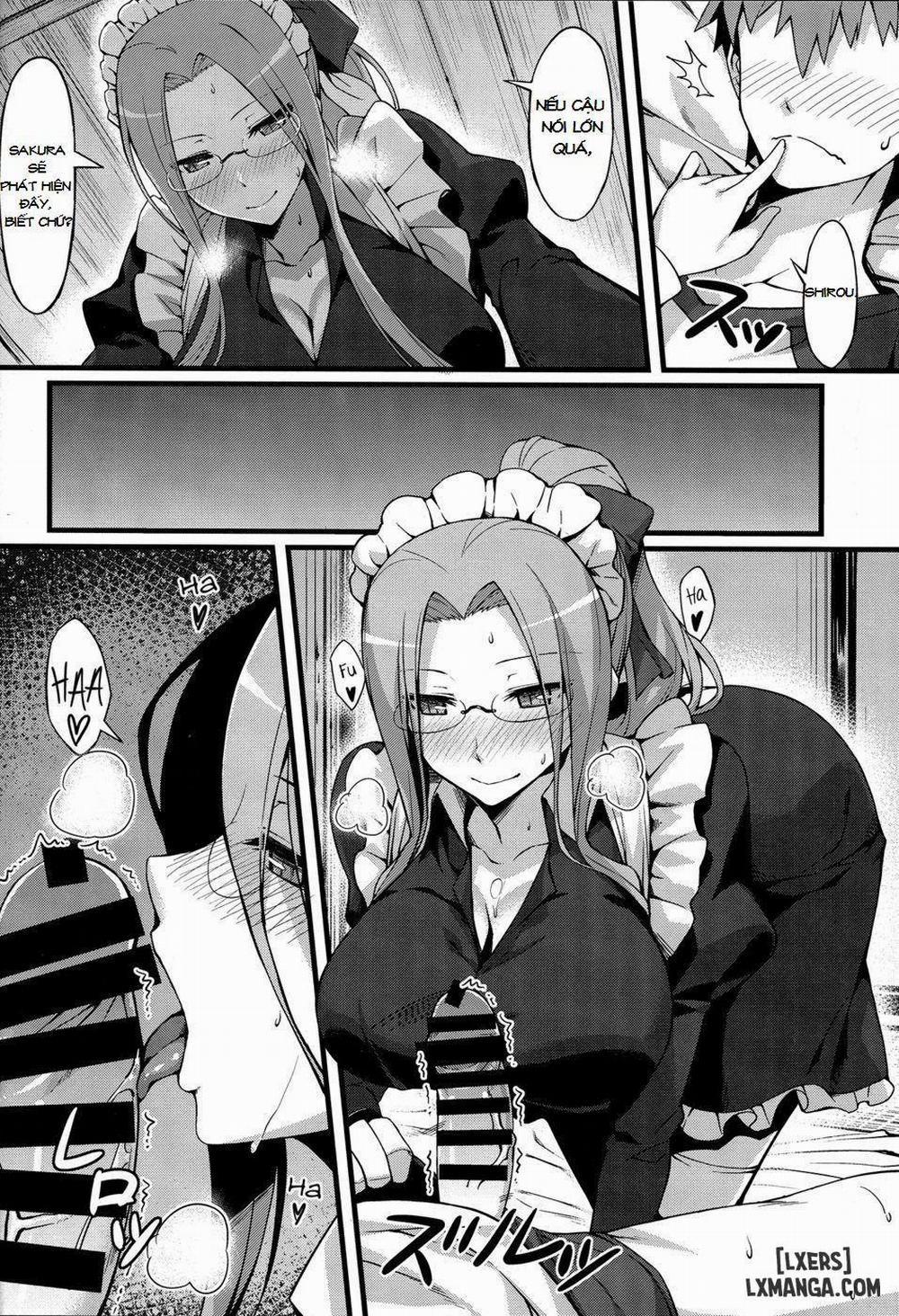 Rider-San To Maid Fuku Oneshot trang 9