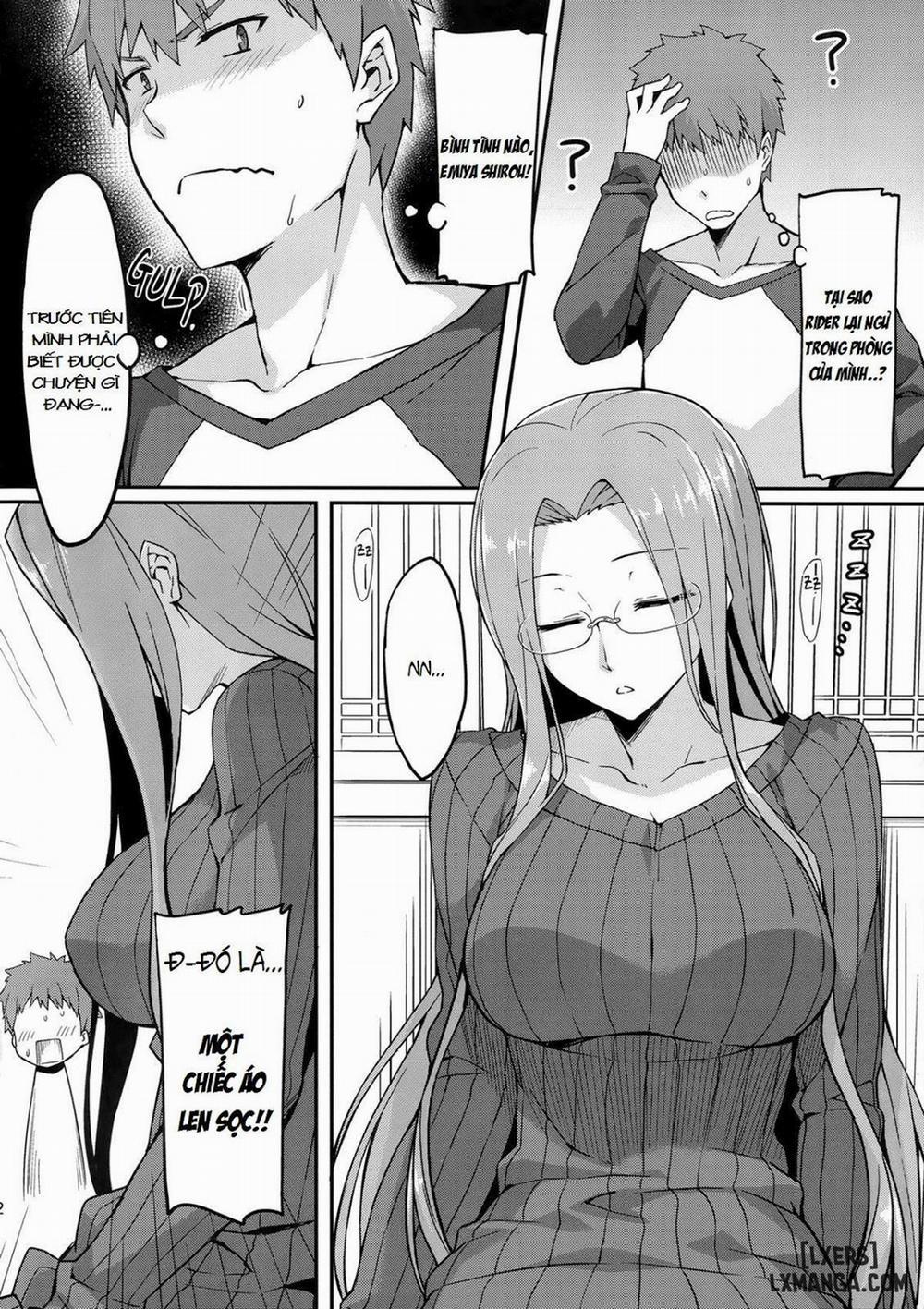 Rider-san to Tate Sweater Oneshot trang 3