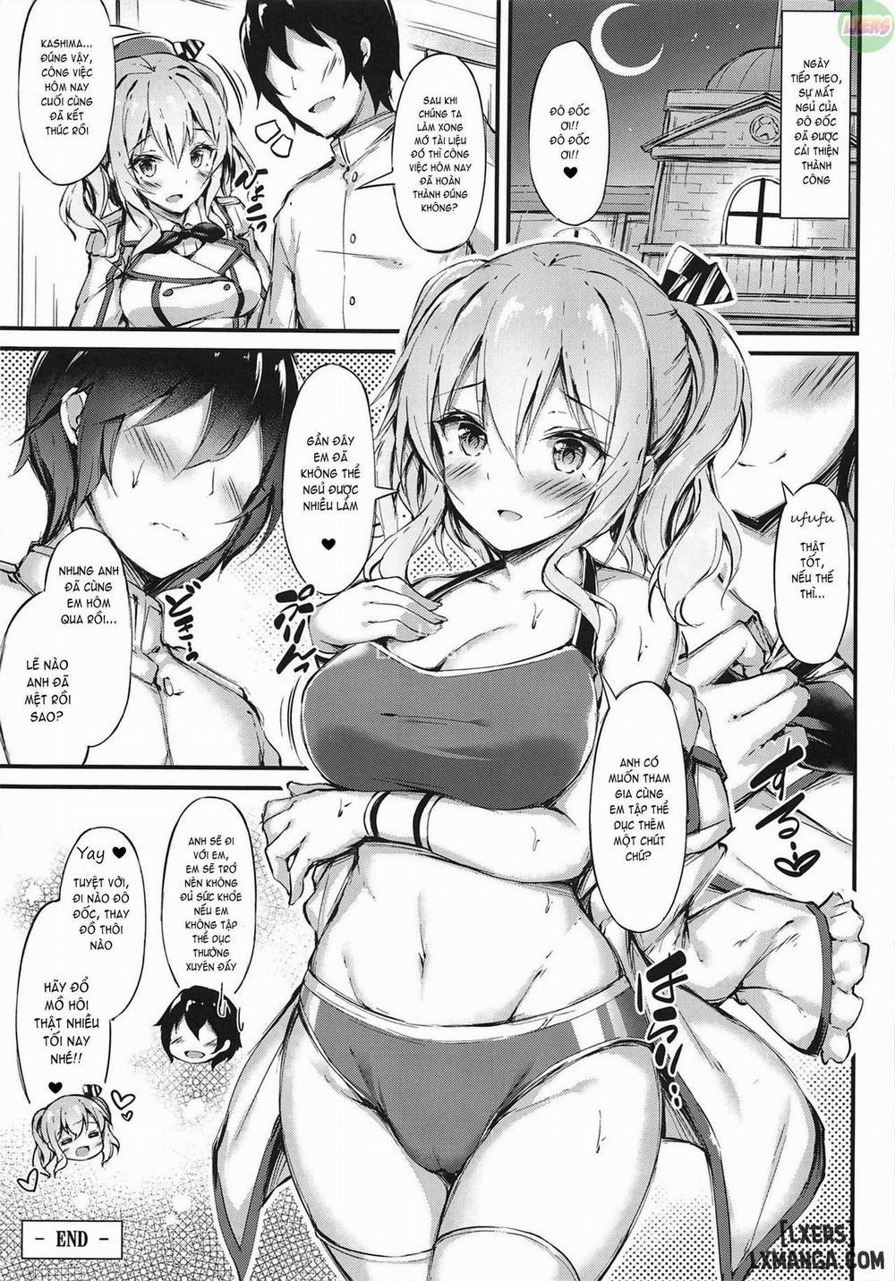 Rikusepa Renshuukan Kashima no Miracle Exercise Oneshot trang 17