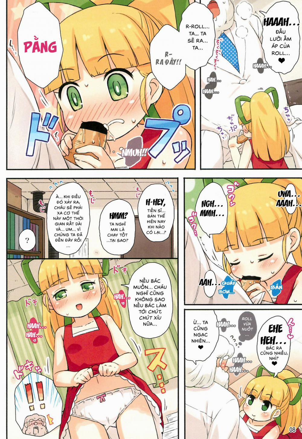 Roll-chan to Hakase no Nichijou (Megaman) Oneshot trang 8