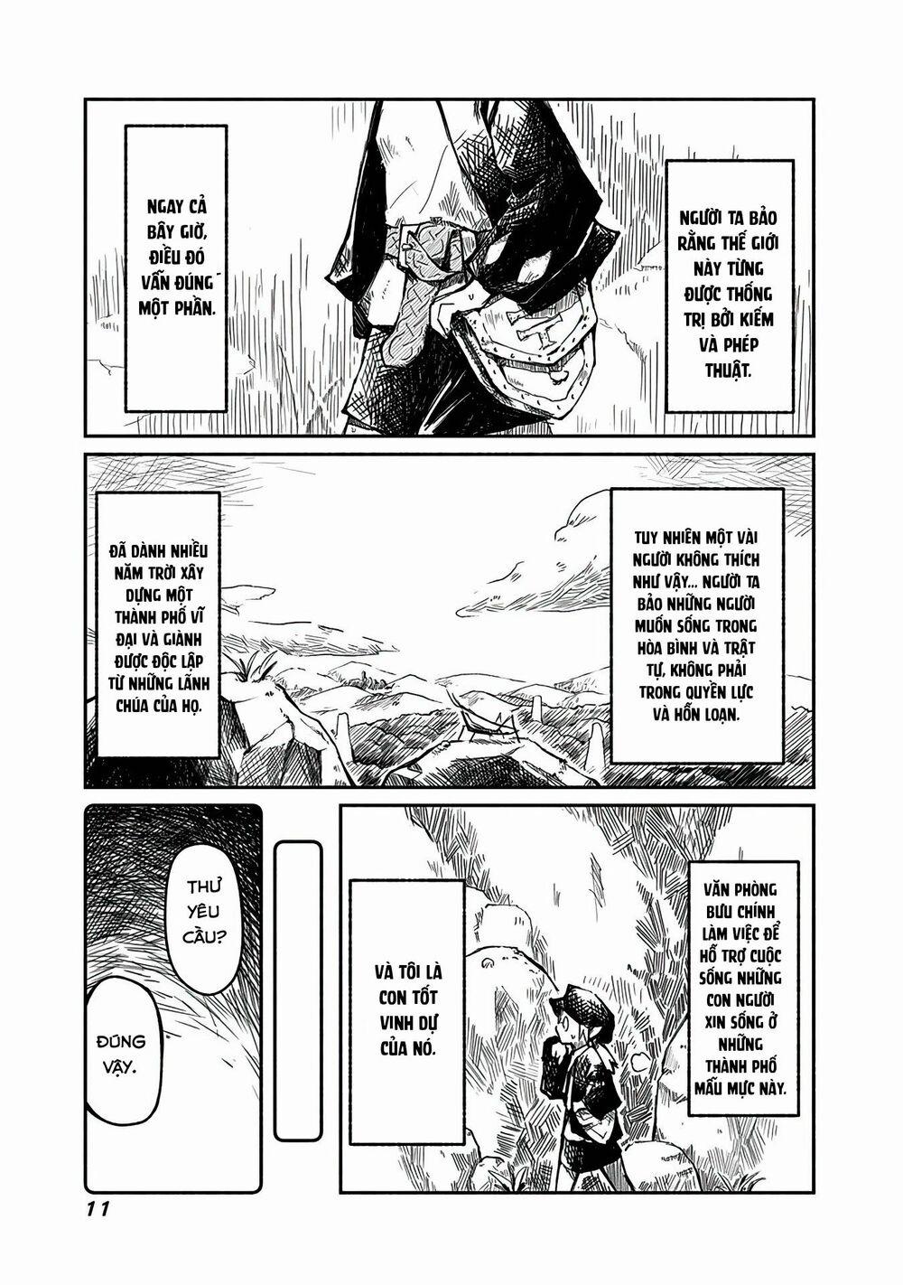 Rồng, Anh Hùng, Và Người Đưa Thư 1 trang 10