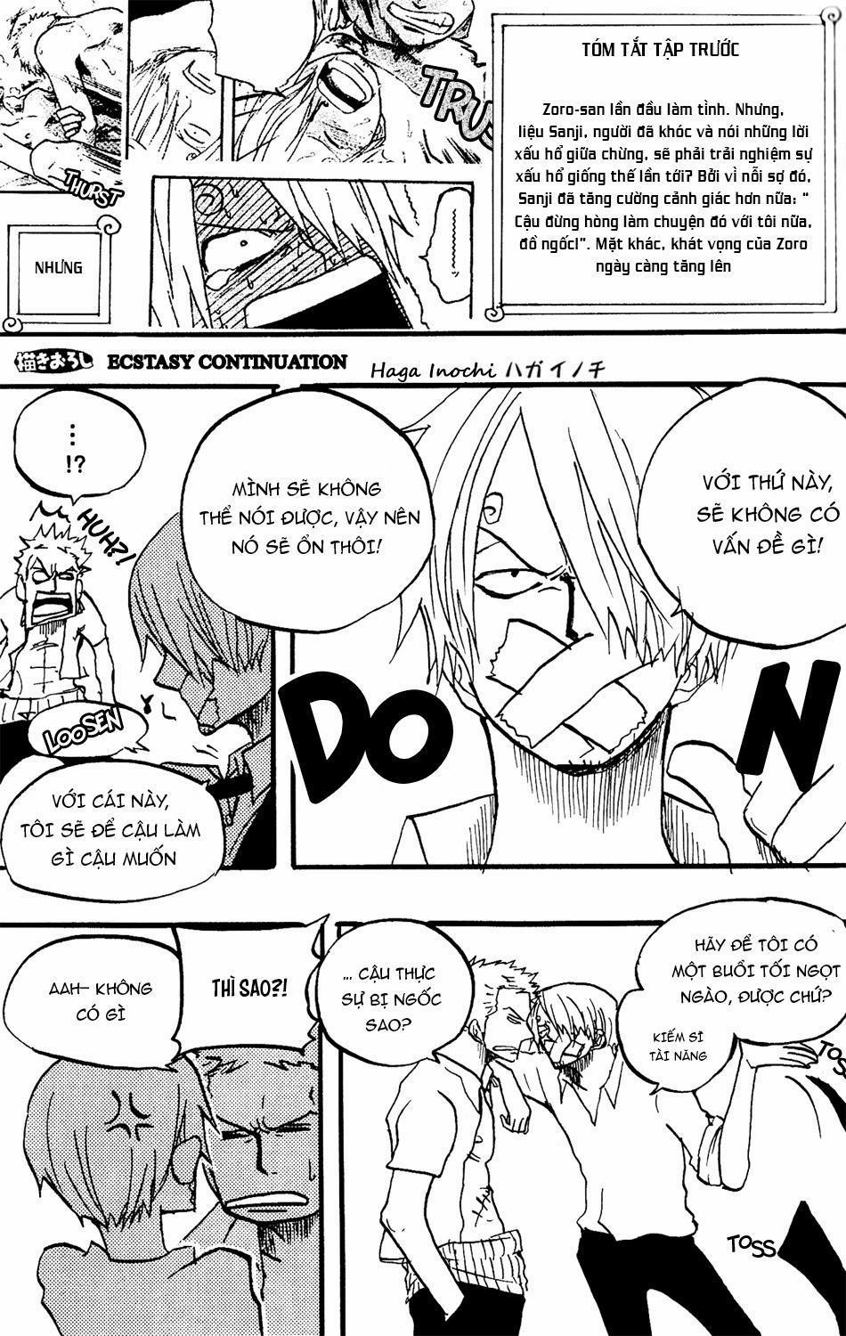 Roronoa Zoro X Sanji One Piece Dj 9 trang 1