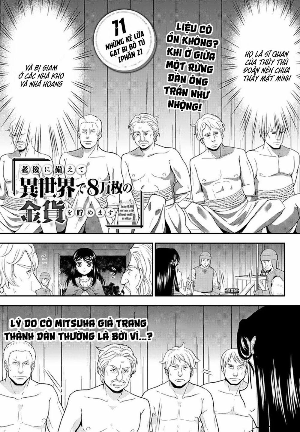 Rougo Ni Sonaete Isekai De 8-Manmai No Kinka Wo Tamemasu 71 trang 1