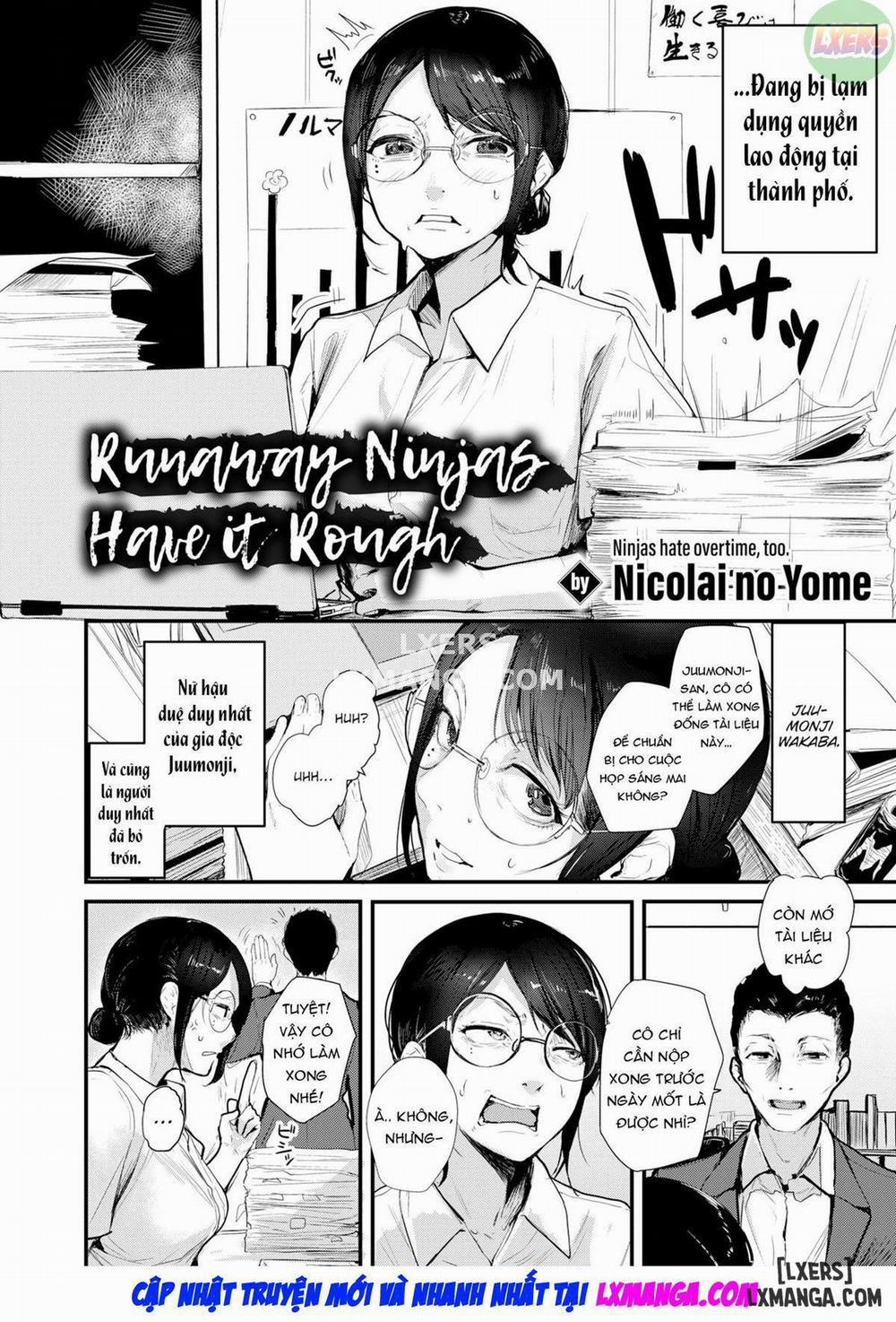 Runaway Ninjas Have it Rough Oneshot trang 4