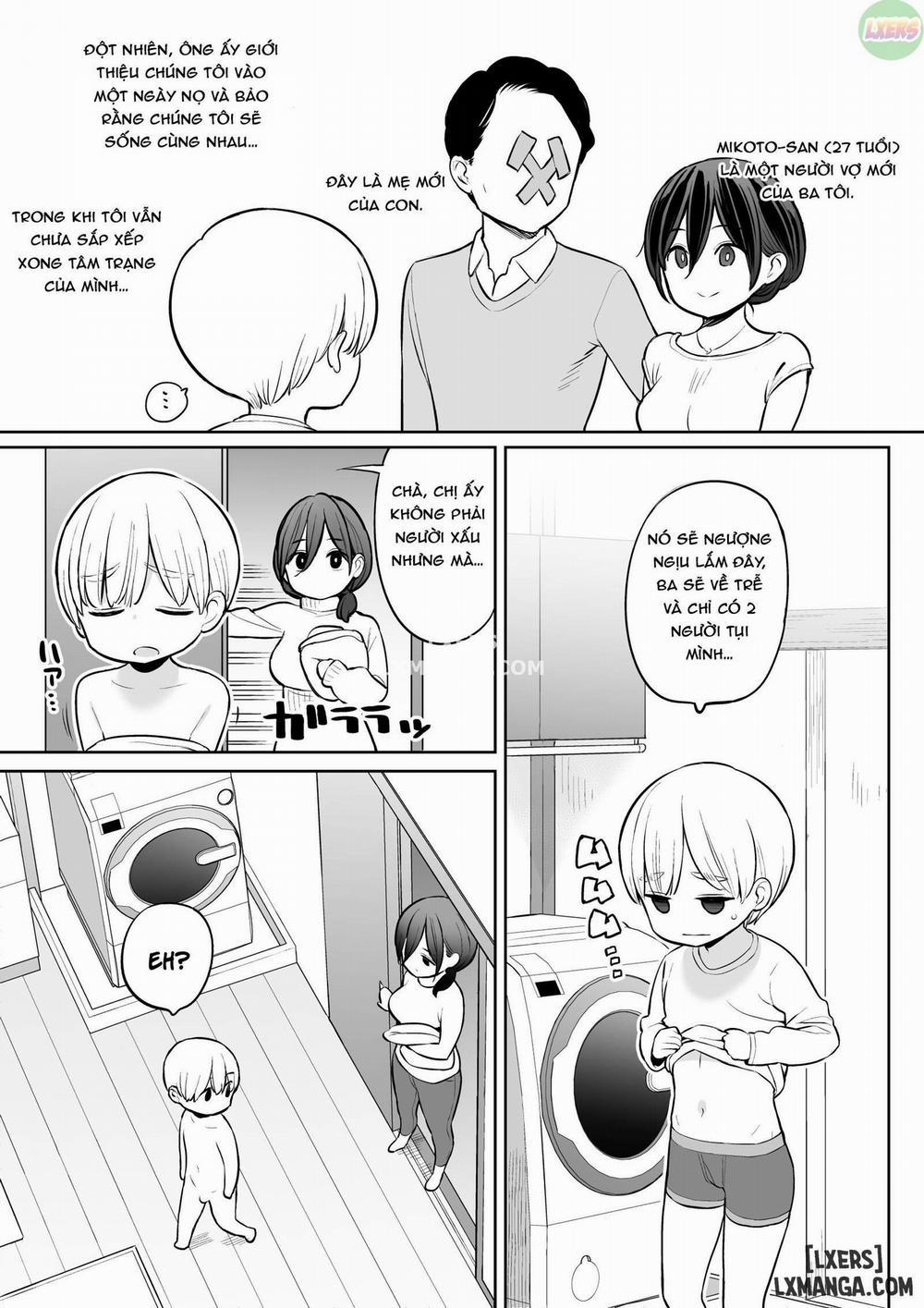 Ryouta-kun Ejaculated for the First Time using His Stepmom Oneshot trang 2