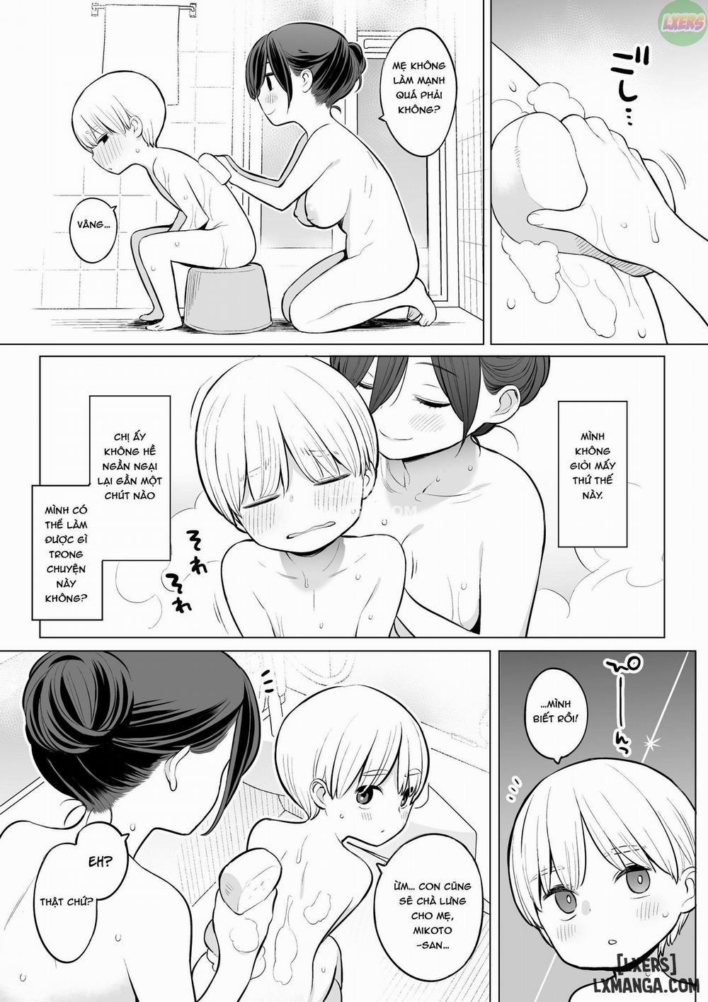 Ryouta-kun Ejaculated for the First Time using His Stepmom Oneshot trang 5