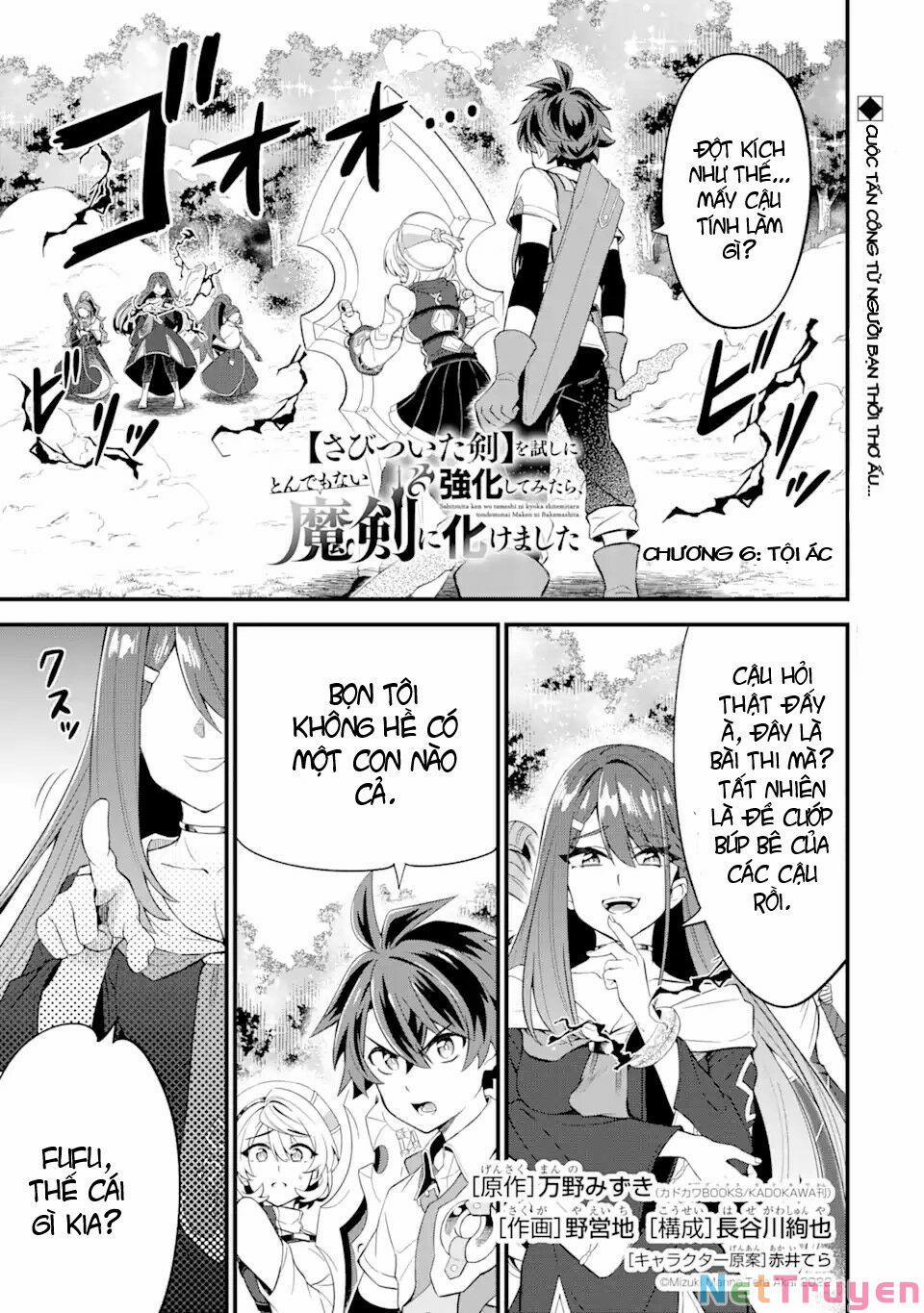 Sabitsuita Ken Wo Tameshi Ni Kyoukashite Mitara, Tondemonai Maken Ni 6 trang 3