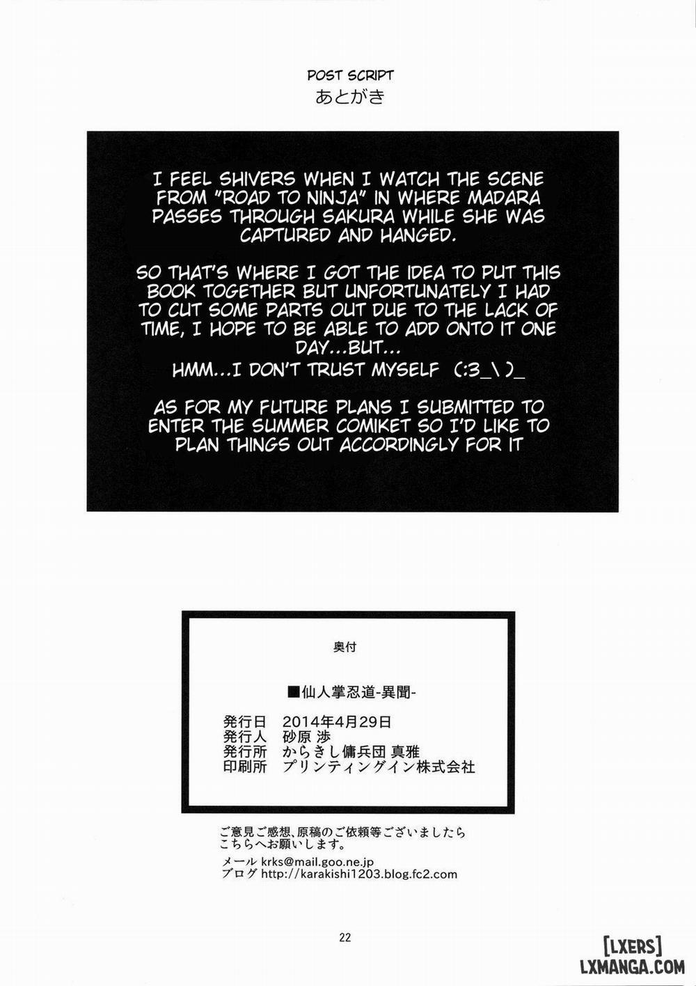 Saboten Nindou 1 Oneshot trang 20