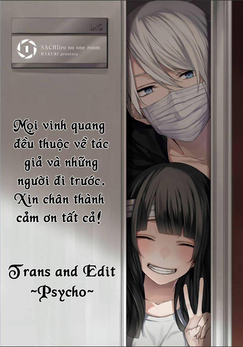 Sachi-Iro No One Room 2 trang 1