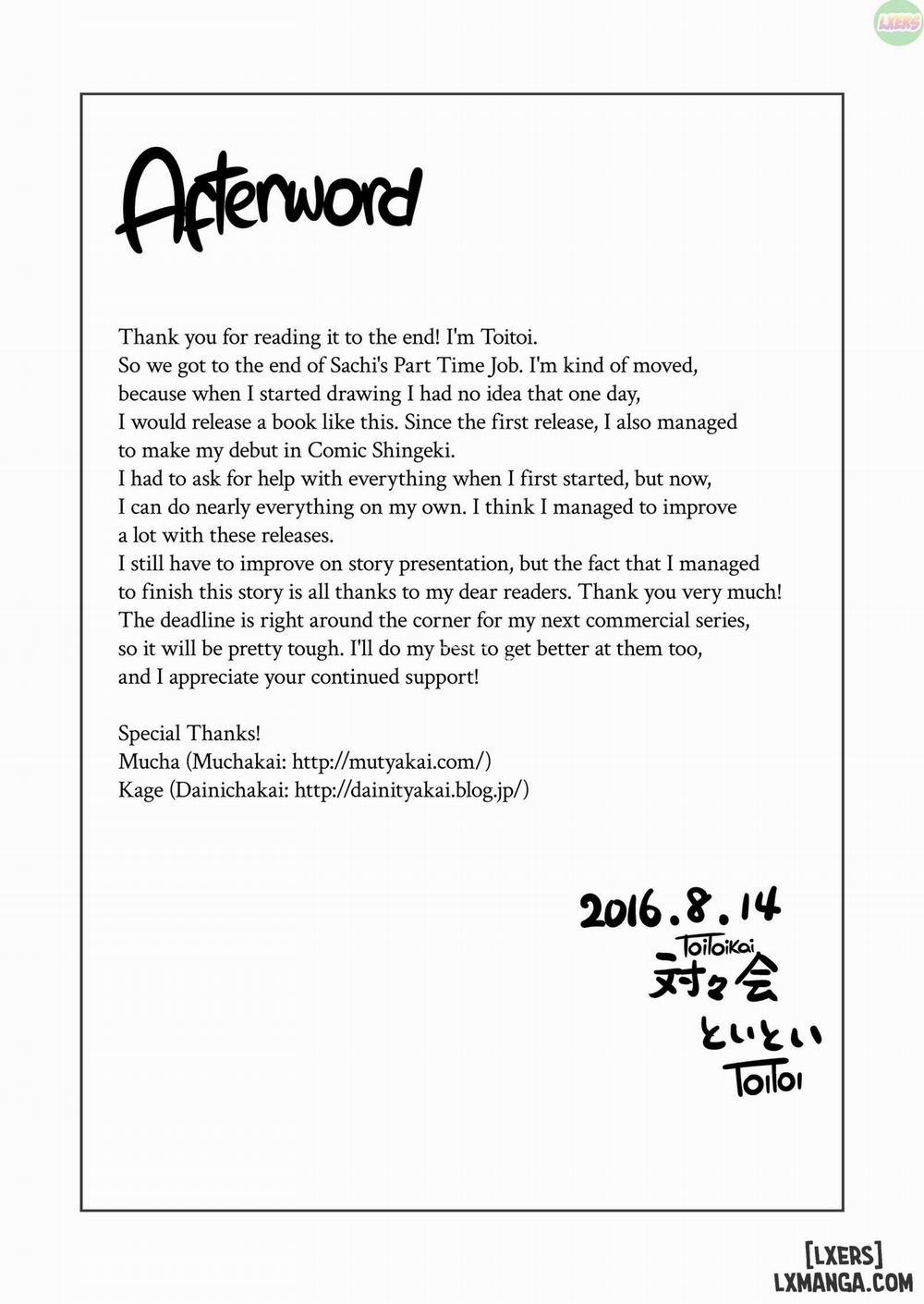 Sachi's Part-time Job 4 END trang 30