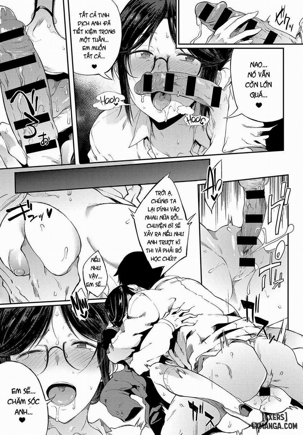 Sae-chan Sensei ha Gaman Dekinai Oneshot trang 14