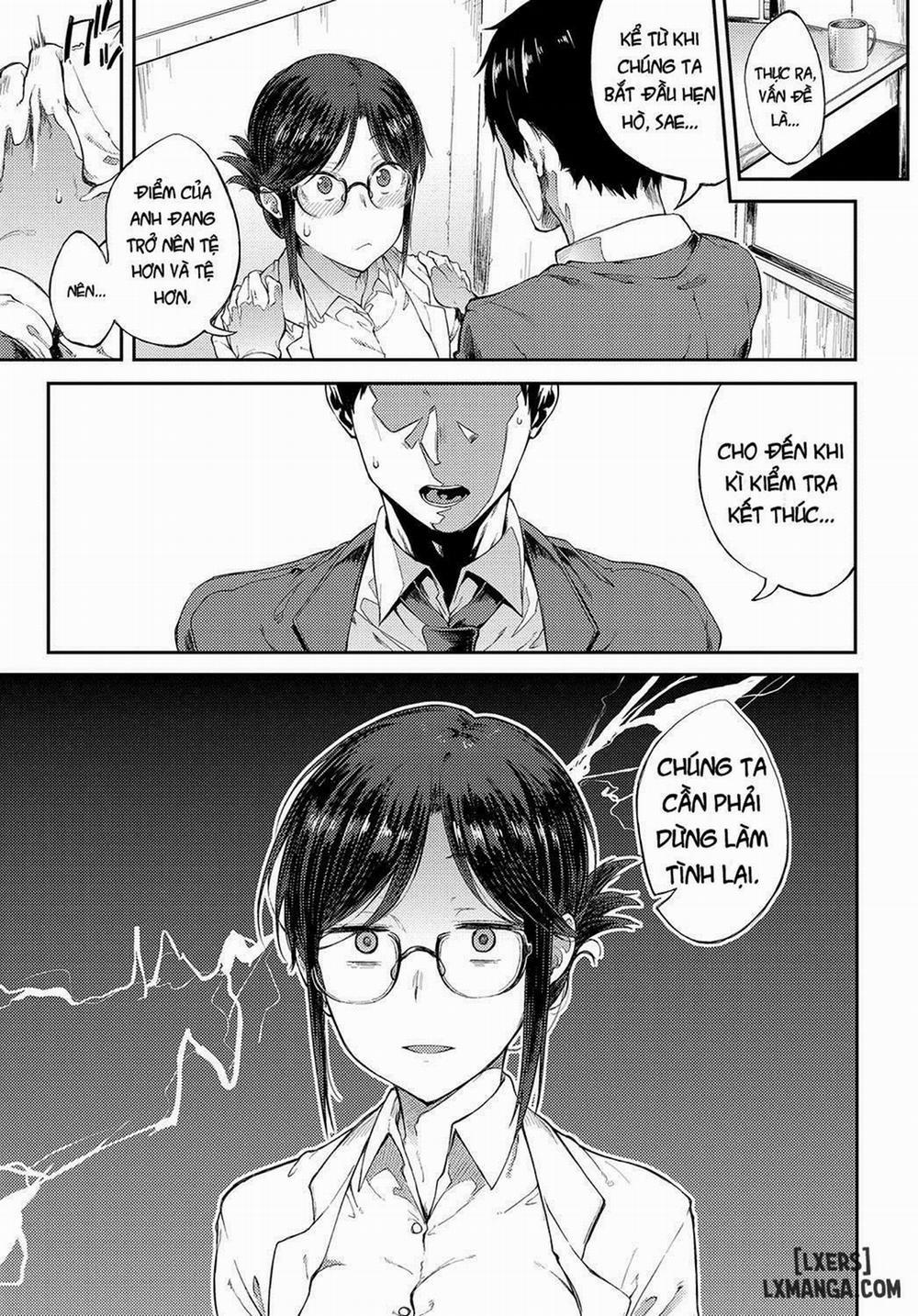 Sae-chan Sensei ha Gaman Dekinai Oneshot trang 2