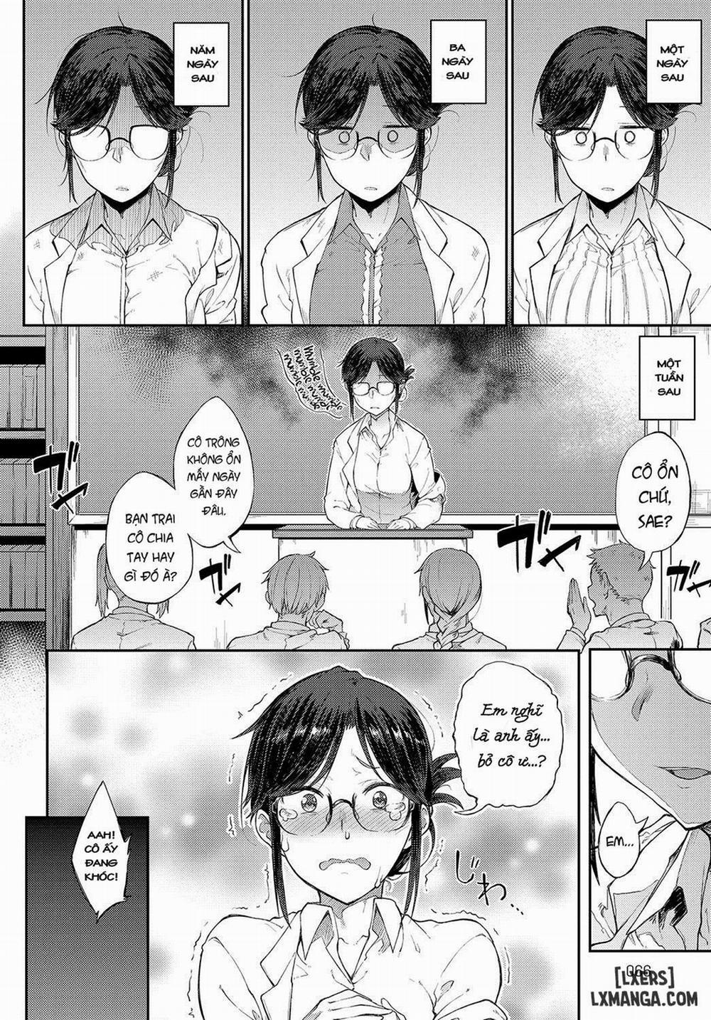 Sae-chan Sensei ha Gaman Dekinai Oneshot trang 3