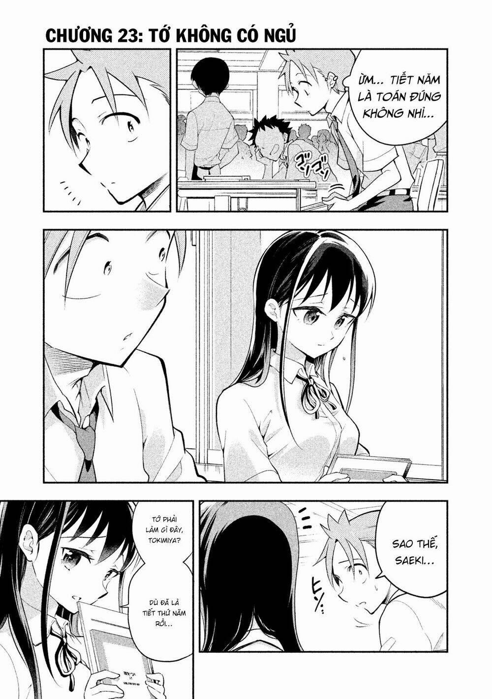 Saeki-San Wa Nemutteru! 23 trang 1