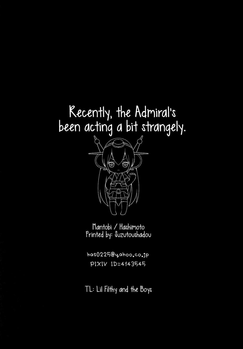 Saikin, Teitoku no Yousu ga Chotto Okashii no daga (Kantai Collection, -KanColle-) Oneshot trang 21