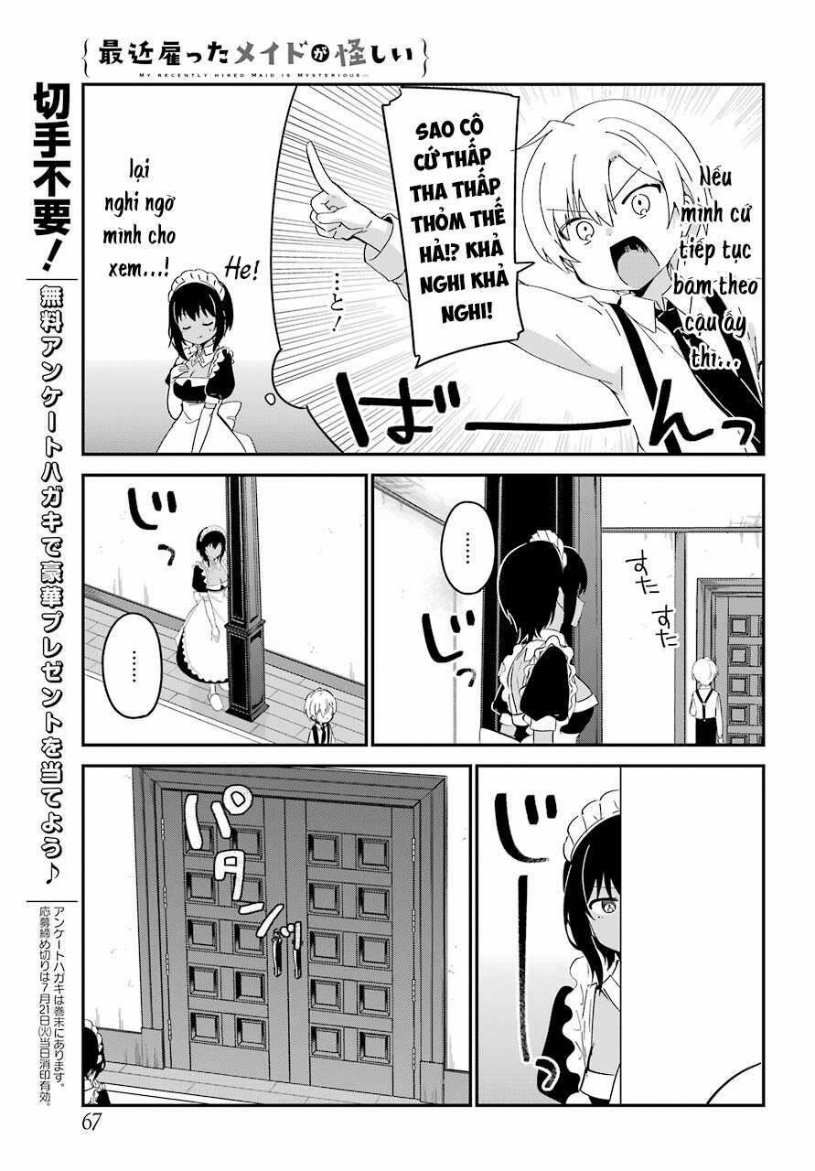 Saikin Yatotta Meido Ga Ayashii 21 trang 13