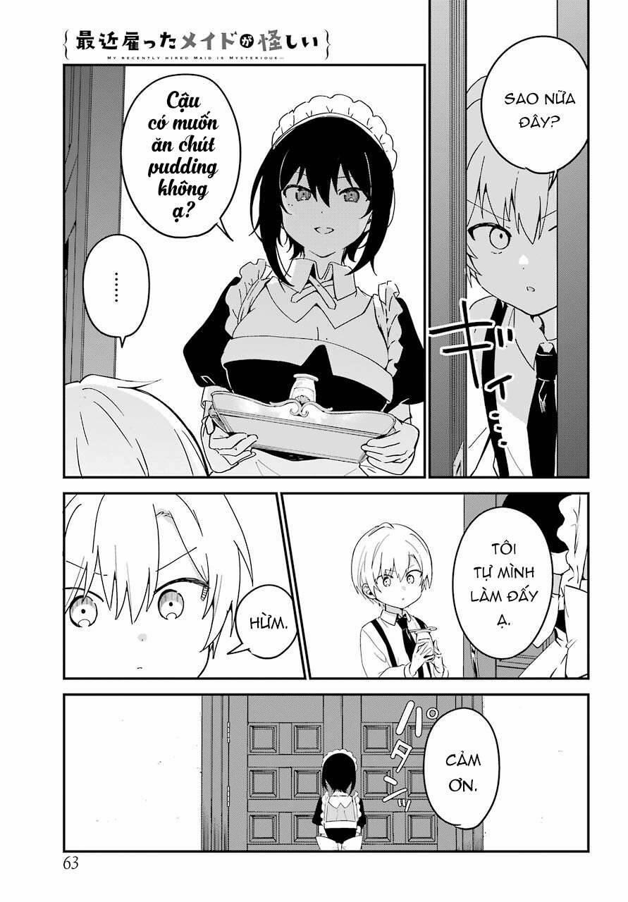 Saikin Yatotta Meido Ga Ayashii 21 trang 9