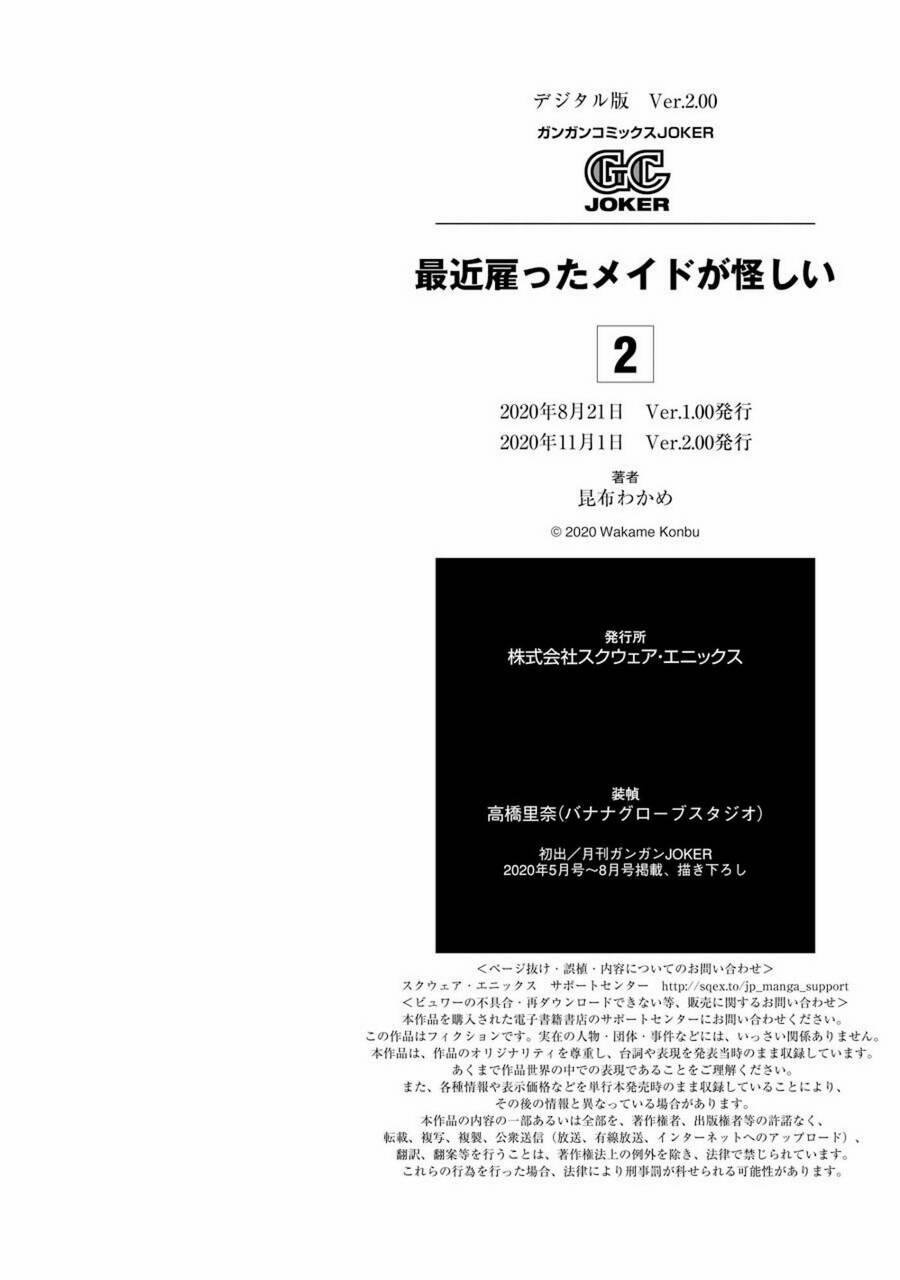 Saikin Yatotta Meido Ga Ayashii 24 trang 8