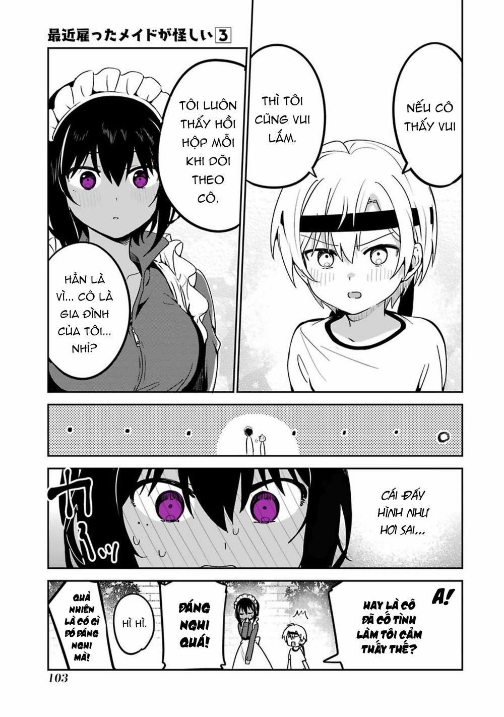 Saikin Yatotta Meido Ga Ayashii 33 trang 17