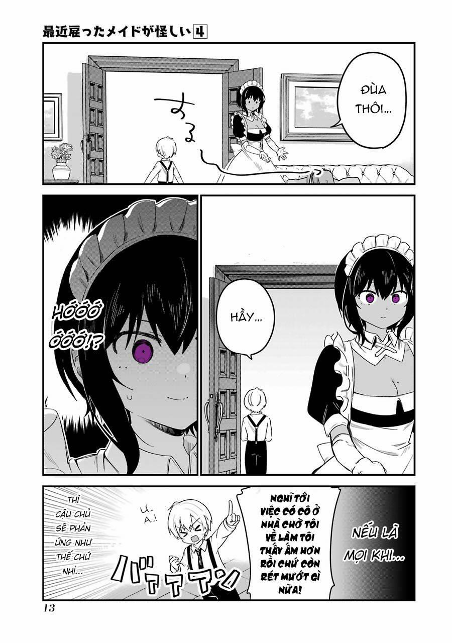 Saikin Yatotta Meido Ga Ayashii 36 trang 14