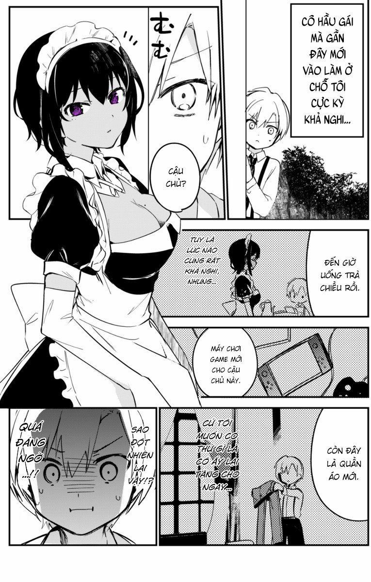 Saikin Yatotta Meido Ga Ayashii 5 trang 0