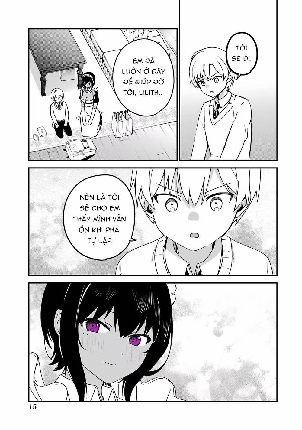 Saikin Yatotta Meido Ga Ayashii 50 trang 12