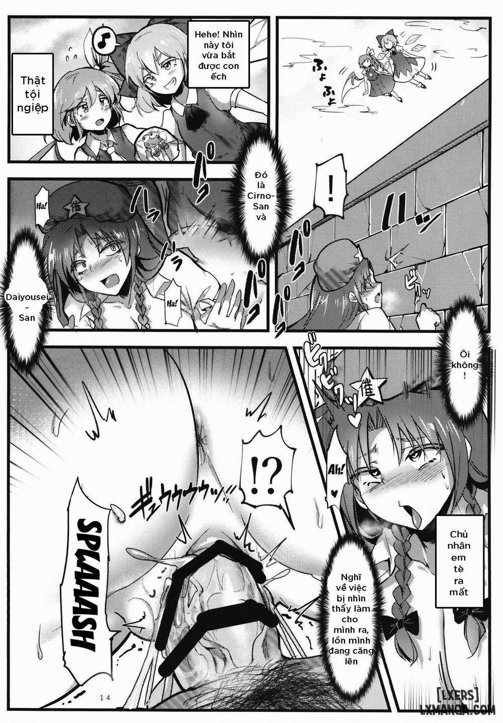 Saimin!! Chuuka Monban Musume ni Ganimata Acme Oneshot trang 12